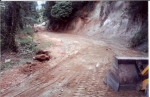Recuperação da estrada municipal sentido Parque Pedra do Navio