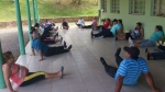 Ginástica com o Grupo da Melhor Idade